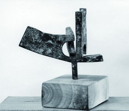 'Estudio del Peine del Viento', de Eduardo Chillida. Colección Daza Aristi.