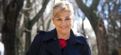 La 'número dos' del PSOE y candidata a las elecciones europeas, Elena Valenciano.
