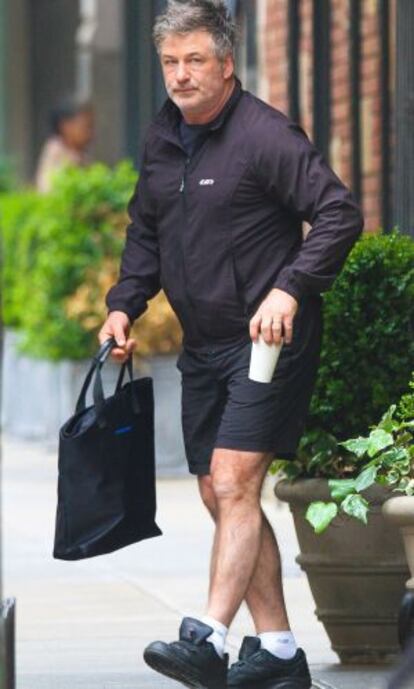 Alec Baldwin, en una calle de Nueva York.