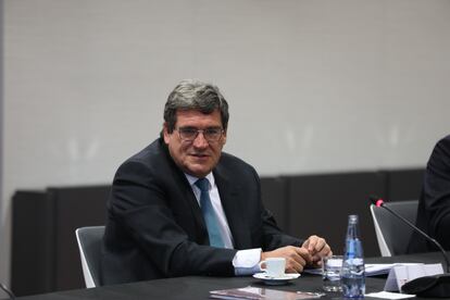 El ministro de Inclusión, Seguridad Social y Migraciones, José Luis Escrivá.