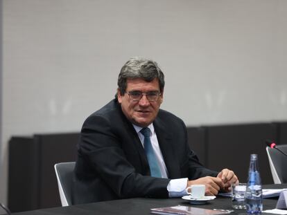 El ministro de Inclusión, Seguridad Social y Migraciones, José Luis Escrivá.