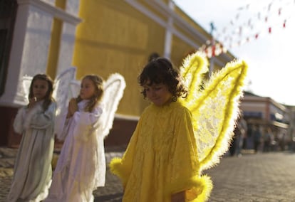 Festa do Divino en Sao Luiz do Paraitinga, 8 de junio de 2014. Se trata de una de las celebraciones católicas más importantes de Brasil, que marca el día de Pentecostés. 8 de junio de 2014.