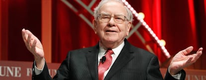 El inversor Warren Buffett, máximo accionista de Berkshire Hathaway.