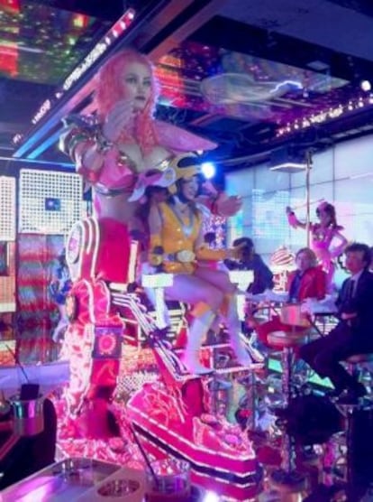 El discotequero Robot Restaurant de Tokio.