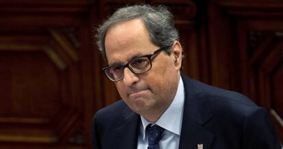 Joaquim Torra, presidente de la Generalitat de Cataluña.