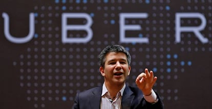 El consejero delegado de Uber, Travis Kalanick