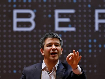 El consejero delegado de Uber, Travis Kalanick