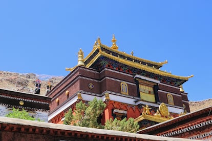 El monasterio de Tashilhunpo.