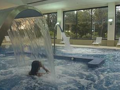 Balneario de aguas sulfuradas de Guitiriz, en Lugo, con 4.000 metros cuadrados dedicados a centro <b><i>spa.</b></i>