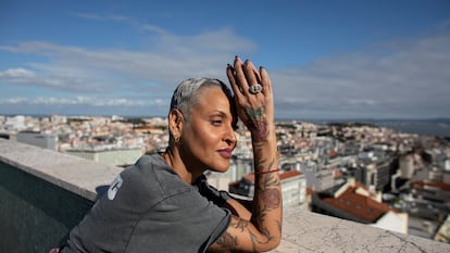 La cantante Mariza, este miércoles en Lisboa.