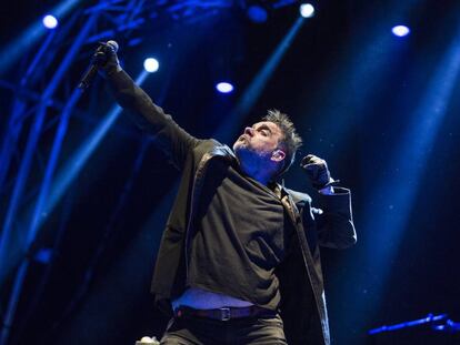 Los Fabulosos Cadillacs durante su actuaci&oacute;n en el Festival Cruilla de Barcelona.