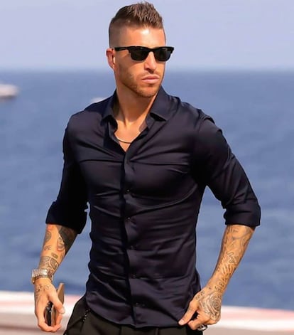 Con esta foto, Sergio Ramos ha acumulado un milón de "me gusta" y una crítica de Carvajal.