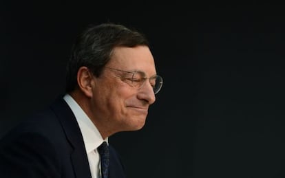 Mario Draghi, presidente del Banco Central Europeo