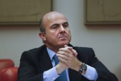 Luis de Guindos, ministro de Economía.