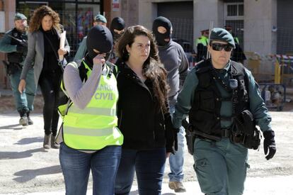 La dona detinguda a Viladecans.