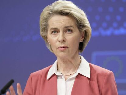 Úrsula von der Leyen, presidenta de la Comisión Europea.