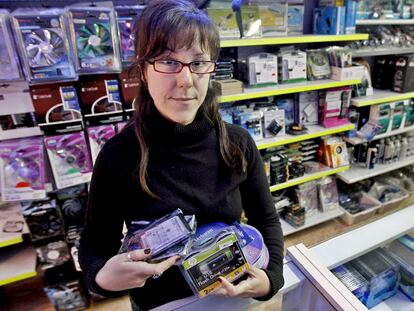 Ana María Méndez, la primera comerciante que recurrió el canon digital.