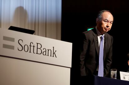 Masayoshi Son, fundador de SoftBank, en Tokio en 2018.