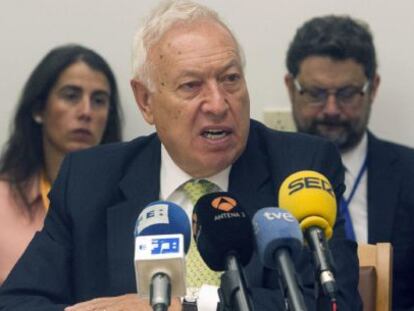 El ministro espa&ntilde;ol de Asuntos Exteriores, Jos&eacute; Manuel Garc&iacute;a-Margallo.