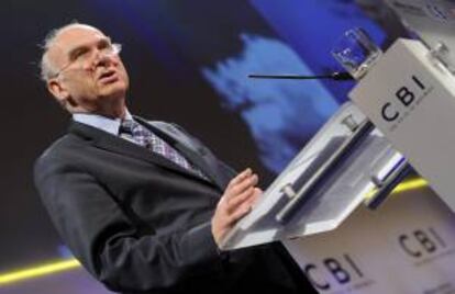 El ministro británico de Empresas, Vince Cable. EFE/Archivo