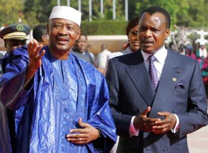 El presidente de Malí, Amadou Toumari Touré.