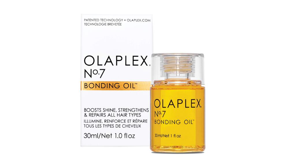 OLAPLEX No. 7 Aceite Reparador De Enlaces Capilares ideal para cabellos teñidos (30 mililitros).