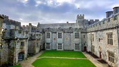 El United World College of the Atlantic en su sedel del castillo St Donat's, en Gales (Reino Unido).