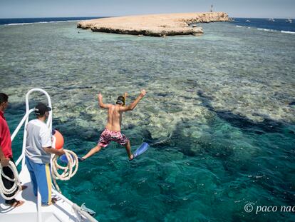 Hay turistas en Egipto