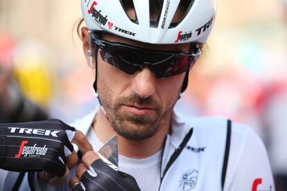 Fabian Cancellara en la salida del Tour de Flandes.