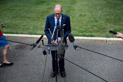 Larry Kudlow, asesor económico de Donald Trump.