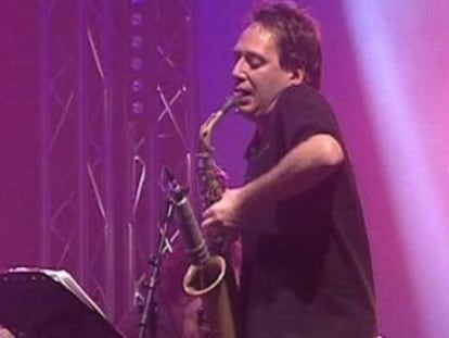 El músico John Zorn, en un concierto en 2006.