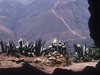 Vista de las Alpujarras, escenario de una rebelión morisca.