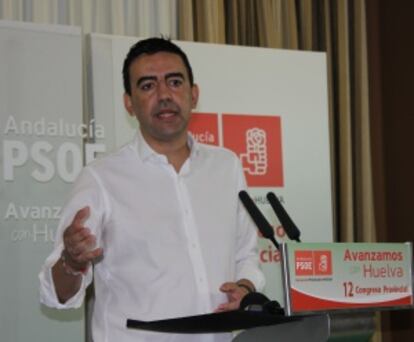 Marío Jiménez, vicesecretario general del PSOE de Andalucía.