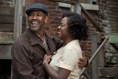 Denzel Washington y Viola Davis en 'Fences'.