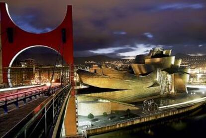 El Museo Guggenheim de Bilbao.