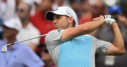 Sergio Garc&iacute;a se entrena en Kentucky para el PGA.