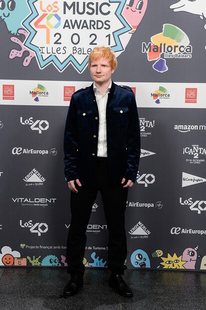Ed Sheeran fue el gran triunfador de la noche. El británico, que amenizó la velada con una de sus actuaciones, estaba nominado en cuatro categorías y se llevó los cuatro galardones.
