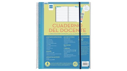 Cuaderno del docente.