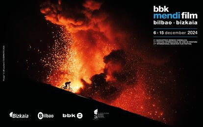 Cartel de la próxima edición del festival BBK Mendi Film Bilbao-Bizkaia.