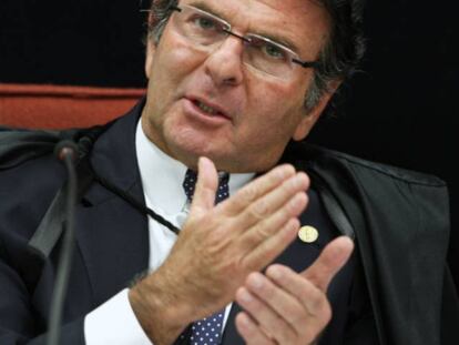 O ministro Fux, do STF.