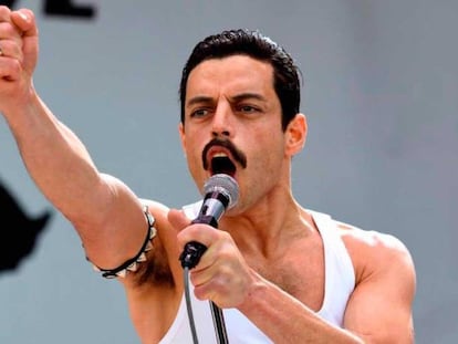 Rami Malek, en 'Bohemian Rhapsody'.