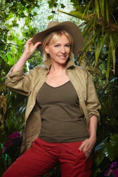 La diputada británica Nadine Dorries en el programa 'I'm a celebrity, get me out of here', de la cadena ITV