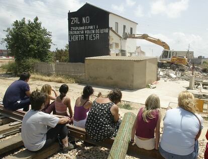 Obras puerto de Valencia