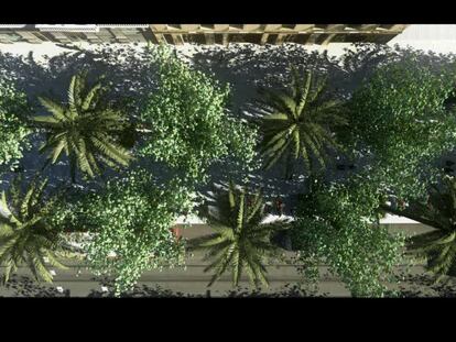 La reforma de la Diagonal de Barcelona