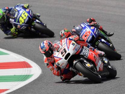 Petrucci, por delante de Vi&ntilde;ales y Rossi en Mugello. 