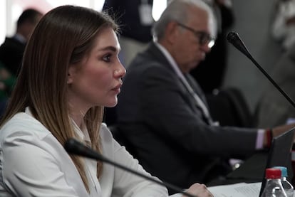 Nastassja Rojas durante el foro.