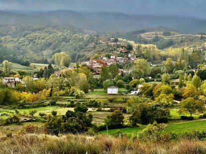 Daroca a las faldas de la Sierra de Moncalvillo. J.C. CAPEL