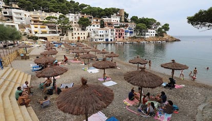 Les platges de Sa Tuna i l'Aiguablava tenen un aforament limitat, a Begur.