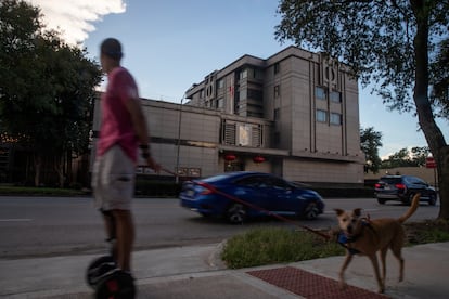 El consulado chino en Houston (Texas), el 22 de julio de 2020.