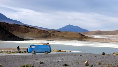 La ruta Panamericana, a su paso por Bolivia.